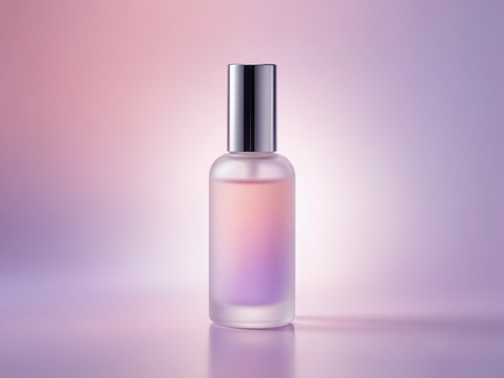 Cosmetic serum bottle packaging