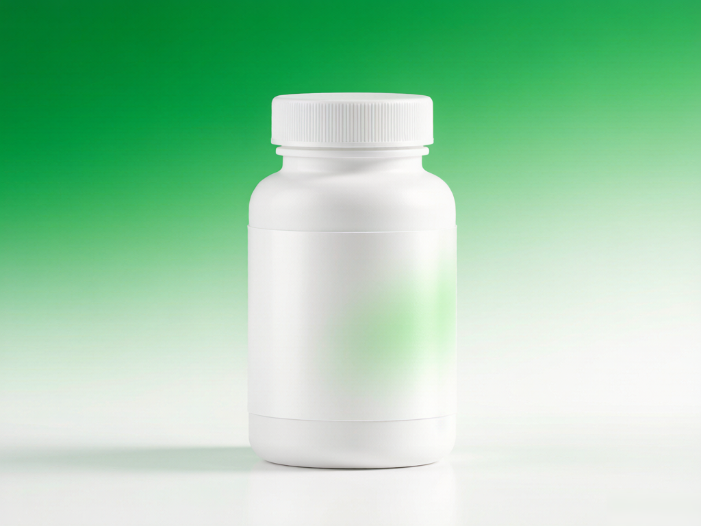 Supplement vitamin bottle packaging